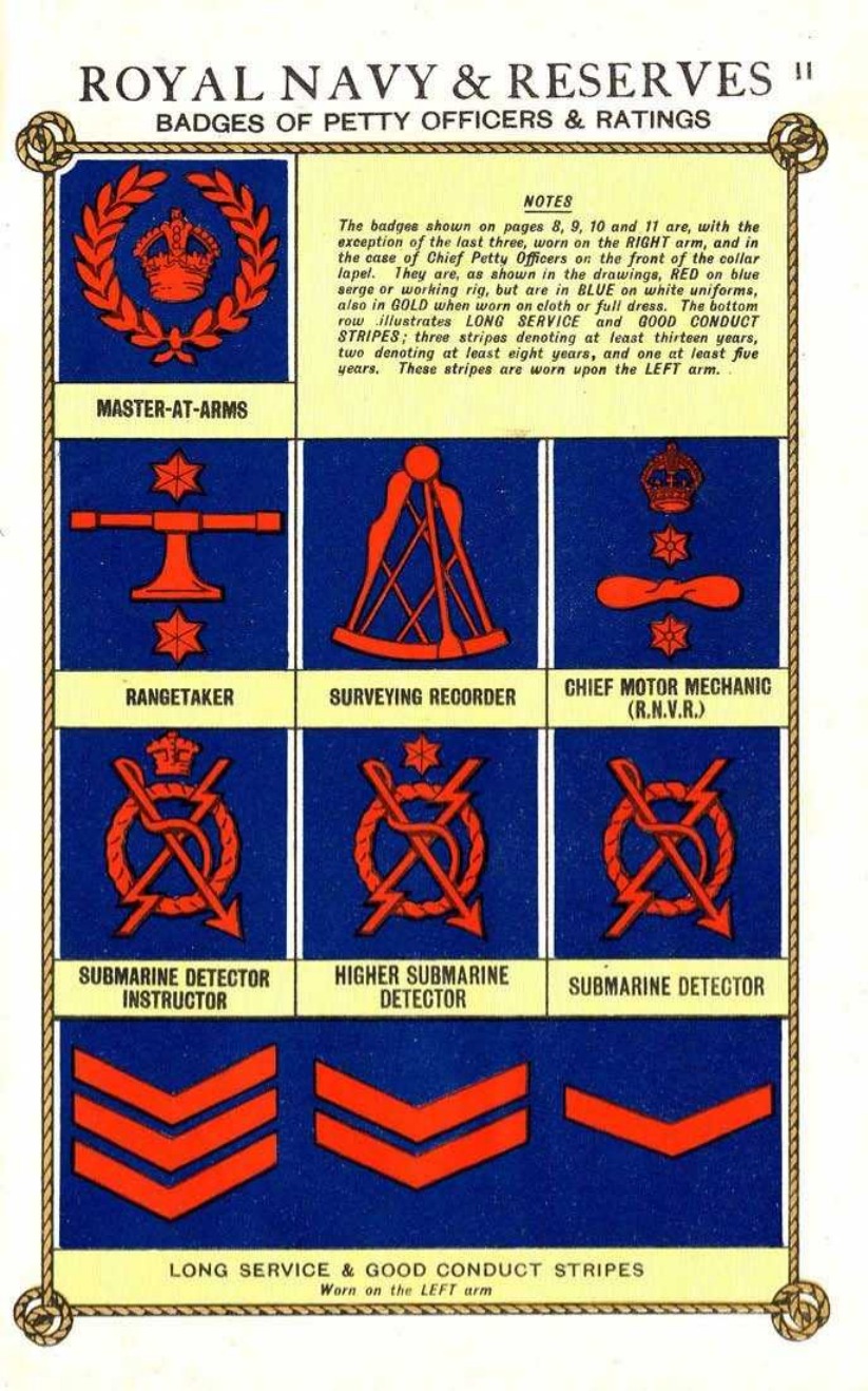 Petty Officer and Rating Badges 4